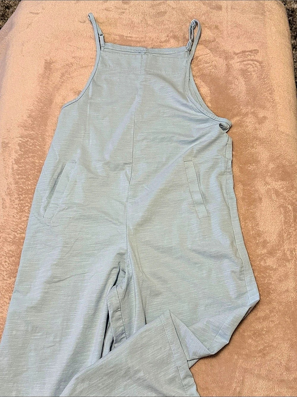 Pant Jumpsuit Sky Blue Jumpsuit Size 150